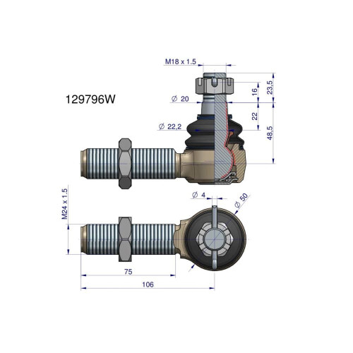 Manitou styreled 129796 Waryński