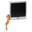 6X Top Upper LCD Display Screen for   Lite NDSL NDS Lite Replacement Repair LCD Display 6
