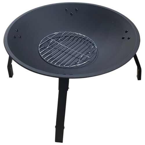 SORT HAVE ILDSPILER 55CM GRILL STÅL ILDSPILER SORT KEDEL