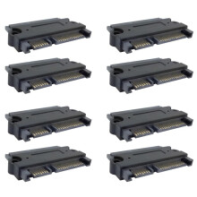 8X 22P 7 + 15 Male Naar 22Pin Female Converter Adapter