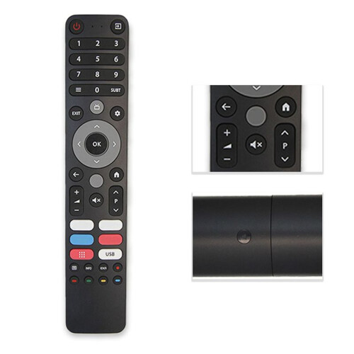 4X Universal  TVs Remote Control for DEXP, , CHIQ - for Multiple Models,Voice 1