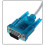 3X DB9 Computer Data Cable DB9 9 Pin VGA Female Cable USB to R232 Interface Data Cable 5