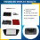 2X V4 IPS OGS LCD Screen Kits for  Game Gear Full Screen V4.0 Display LCD Highlight Brightness for  GG Black 5