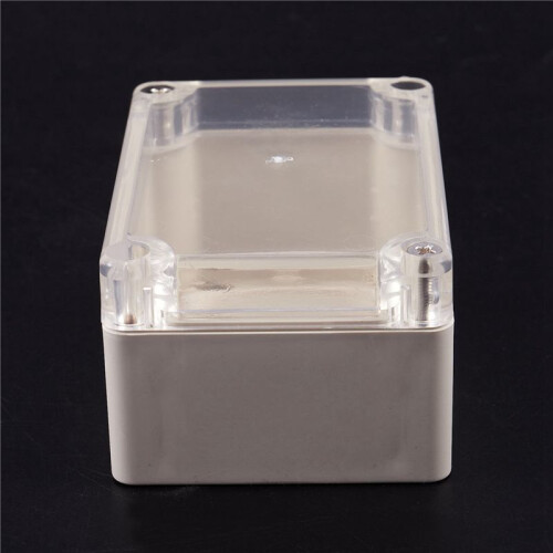 3X Couverture Transparente Plastic Electronic Project Boite de Jonction 100 x 68 x 50mm 2