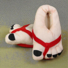 (one size(40-44), red) Funny Winter Men's Slippers Slippers Slippers Women's Warm Indoor Lightweight Flip Flop Couple Shoes One Size Insole