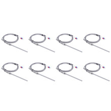 8X K Type 0-800 Degree Celsius Thermocouple Probe Sensors 2M 6.5Ft