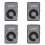 4X  Mirror Clip USB Digital MP3 Supporto per Lettore Musicale da 8 Gb  TF Nero 1
