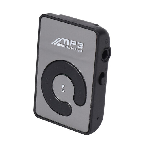 4X  Mirror Clip USB Digital MP3 Supporto per Lettore Musicale da 8 Gb  TF Nero 1