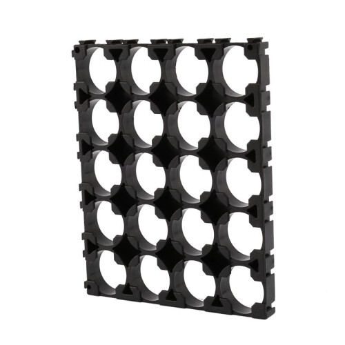 30PC 18650 Battery 4X5 Cell Spacer Radiating Shell Plastic Holder Bracket 18.4mm 2