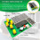 5X DIY Pixel Game Maker Kit Electronics DIY Soldering Project Practice Solder Learning Assembly with Shell 6
