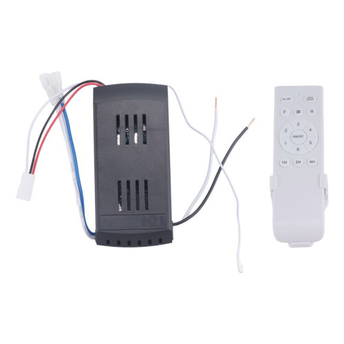 8X Universal Ceiling Fan Remote Control Kit Replacement, 6-Speed & Timing, Remote Replacement for  Ceiling Fan Light 1