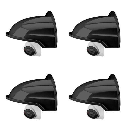 4X Protective Cover Shield Wall Waterproof Rainproof Cover Outdoor Camera Protection Box Security Camera Outer Cover-A