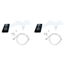 2X Bidet Attachment Non-Electric Bidet Toilet Sprayer with Pressure Controls Dual Nozzles for Frontal Rear Wash B