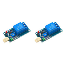 2X Humidity Module HR202 Humidity Relay Module Humidity Sensor Controller DC5V Portable Module