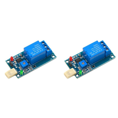 2X Humidity  Module HR202 Humidity  Relay Module Humidity Sensor Controller DC5V Portable Module
