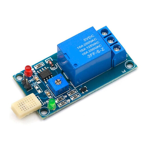 2X Humidity  Module HR202 Humidity  Relay Module Humidity Sensor Controller DC5V Portable Module 1
