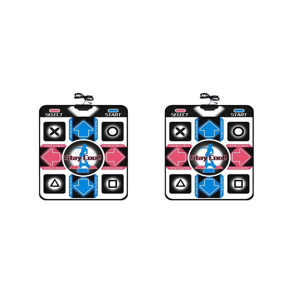 Photos - Computer Cooling 2X USB Wired Dance Mats 11Keys Dancing Game Step Pad HD Foot Print Dancer Blanket Dancer Blanket Equipment