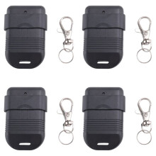 4X 8 Dip 433Mhz CóPia Inteligente Controle Remoto CóDigo Fixo 2 CH Duplicador para Abridor de Porta de Garagem ou Sistema de Alarme