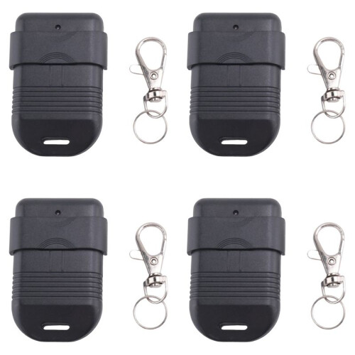 4X 8 Dip  433Mhz  Copy Remote Control Fixed Code 2 CH Duplicator for Gate Garage Door Opener or Alarm System