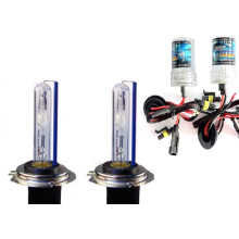 2x pære H7 55W filament xenon metal flange