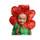 RØD BLOMSTERHAT 1