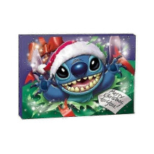 (B) Anime Disney Lilo Stitch Alloy Charm Accessories Christmas Advent Calendar Bracelet Necklace Trinket Diy Jewelry Countdown Calendar-w3 ZKFN