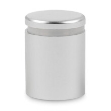 Monteringsbeslag i aluminium (afstandsstykke) (sølv) - 25x19