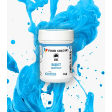 Gel frugtfarve blå 35g