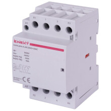 E.NEXT p005230 Modulær kontaktor PRO 4P 40A 2NO+2NC 230V AC