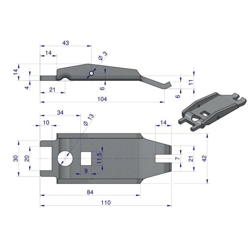 Koblingsgreb C-328/330