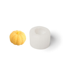 Silikone lysform til græskar 70x50 mm