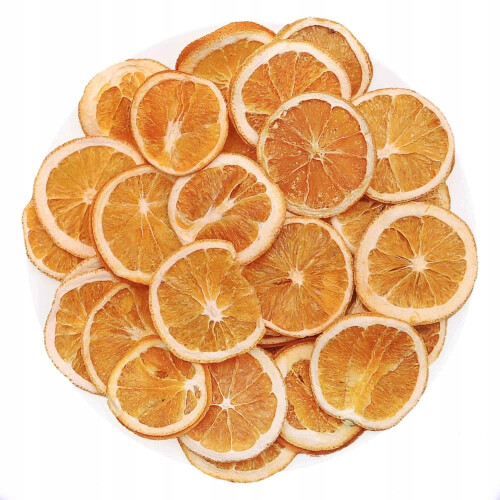 Tørrede appelsiner i skiver - 1 kg spiselig