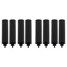 8 St Vattenfilterbyte för Svart Activated Carbon BB9-2-Filter för Gravity-Matat Vattenfiltersystem