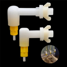 10 St Rabbit Chicken Chick Water Nippel Drinkers Automatisk Dricksfontän Läcksäker Fjädertyp Enkel Installation