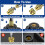 Threaded Inserts Soldering Tips Set,80W LED Temperature Adjustable Soldering Iron with 130 Pieces Thread Inserts Eu Plug 3