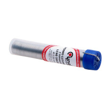 Estanho de solda - CYNEL - Frasco 16 g - 1,0 mm - Sn60Pb40 - Ponto de fusão 183–190 C