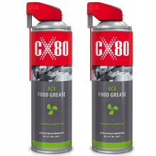 CX80 EP 2 NSF H1 Fødevaregodkendt fedt til maskiner - calciumspray 500ml x 2 stk.