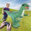 Funny inflatable remote control dinosaur toy 2