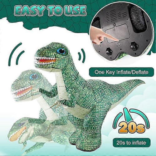 Funny inflatable remote control dinosaur toy 2