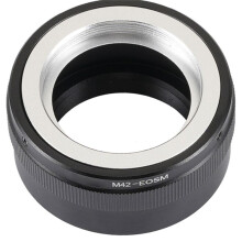 M42-EOSM Adapter Ring for M42 42mm Lens Compatible with for M EF-M M2 M3 M5 M5II M6 M10 M50 M50II M100Camera,B