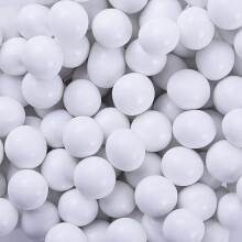 Suklaapallot VALKOISIA 15 mm/100 g helmiäisströsseleitä