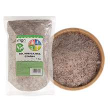 Hienoa MUSTAa Himalajan suolaa (1kg) - MIGOgroup