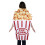 Costume cosplay di popcorn, adulti 4