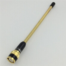 4X Vhf 136-174 Mhz 6,8 Pulgadas Antena Bnc para Radio Portatil V8 V80 V80E V82 V85