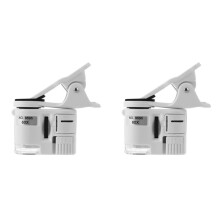 2X Universal 60X Zoom Camera with LED Light ABS Phone Pocket Microscope Portable for Mobile Smartphones
