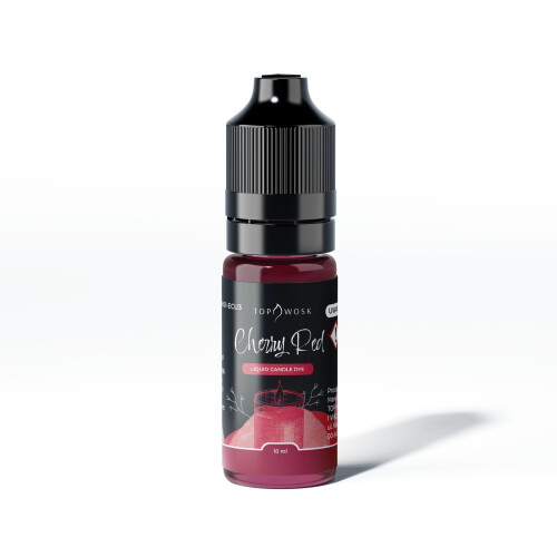 Kirsebærrød flydende lysfarve 10 ml