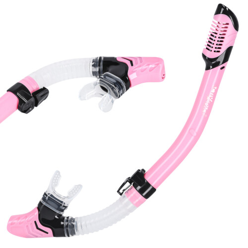 Snorkel med ventil - pink