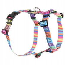Trykfri sele til store hunde, beskyttelsestype, justerbar, HUGGY DOGGY XL