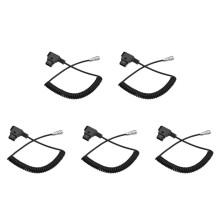 5X D-Tap to BMPCC 4K 2 Pin Locking Power Cable for Blackmagic Pocket Cinema Camera 4K for V Mount Battery