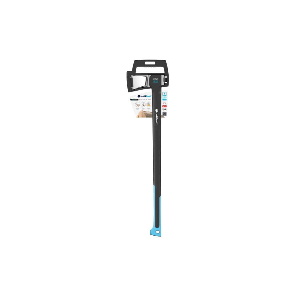 Cellfast Blau/Schwarz Axt + Beil, Plastic Splitting Ax, 2.7 Kg, 93 Cm (41-008) - Bild 4